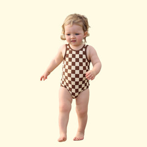 Bobby - Reversible checkered one piece