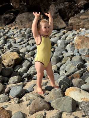 Toddler swimsuit reversible