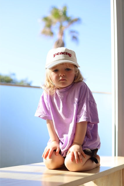 Peachy kids cap - cream