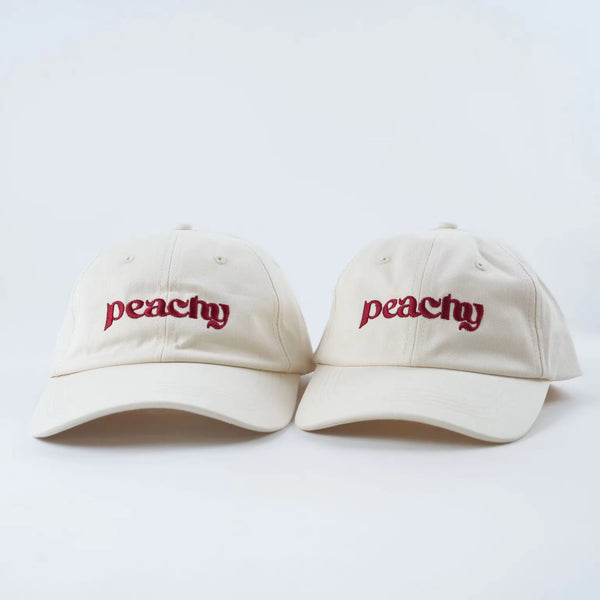 Peachy adults cap (cream)