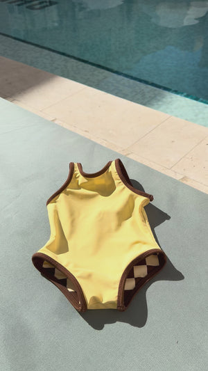 Bobby - Reversible checkered one piece