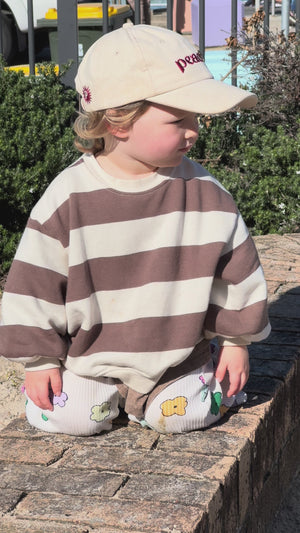 Peachy kids cap (cream)